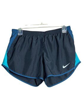 Nike Dri-fit Shorts Running Black Athletic Sportswear Activewear Training Wom M